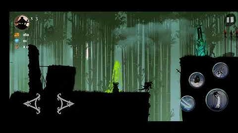 Ninja Arashi - First Map - Chapter 1 - Level 3 - PC Game - Android - Gameplay