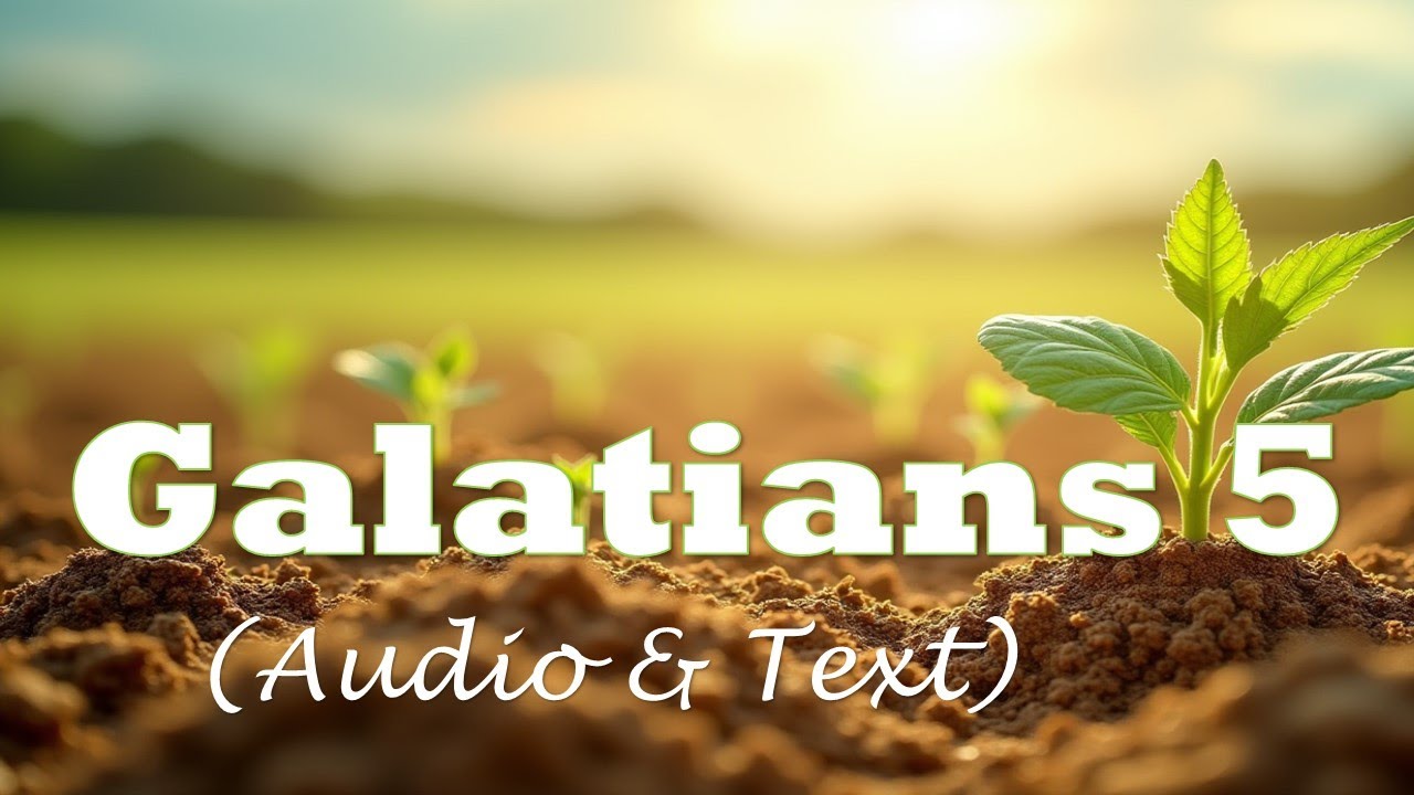 Galatians 5 | KJV AUDIO BIBLE (With Text & Images) - YouTube