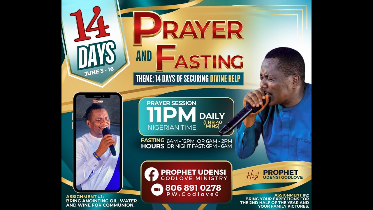 14 DAYS OF SECURING DIVINE HELP (DAY 10 MID-DAY SESSION PART 2) - YouTube