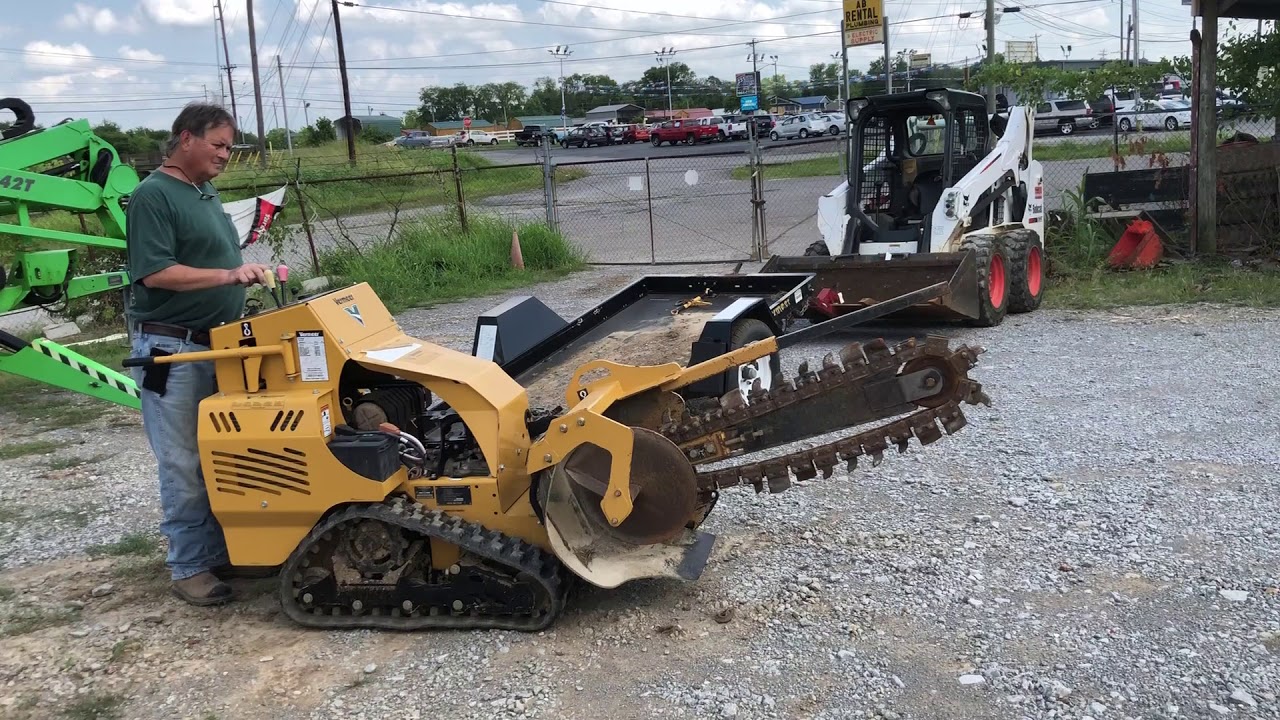 vermeer rtx250 track trencher mclemore auction company absolute online.