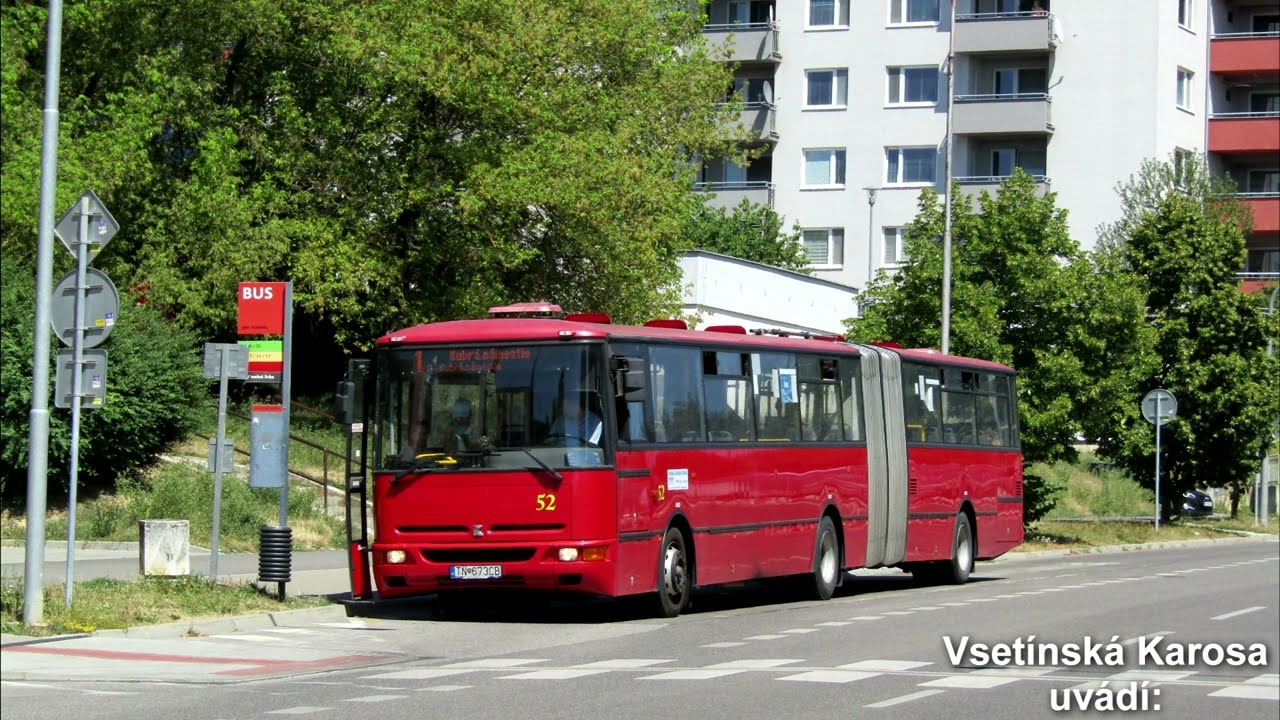 Karosa B961E.1970 #52 TN-673CB | MHD Trenčín #2