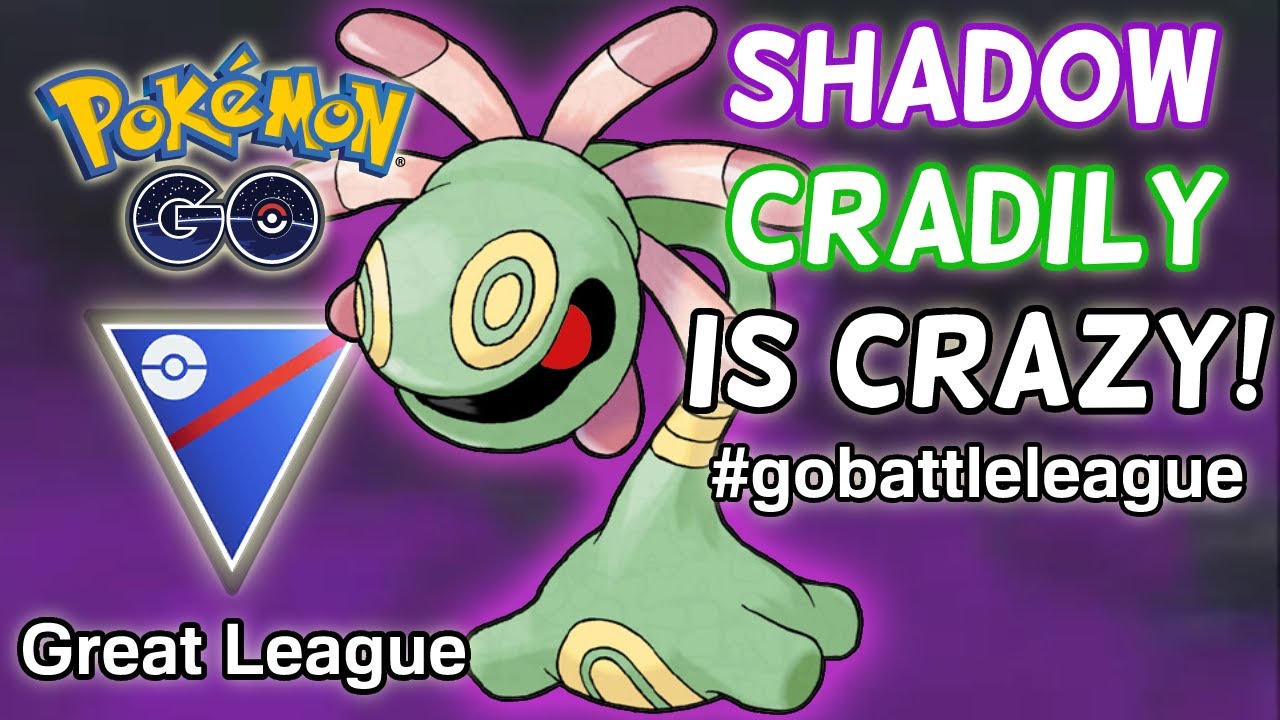 Shadow CRADILY tries to ONE SHOT EVERYTHING in the Great League! Pokemon GO Battle League PVP