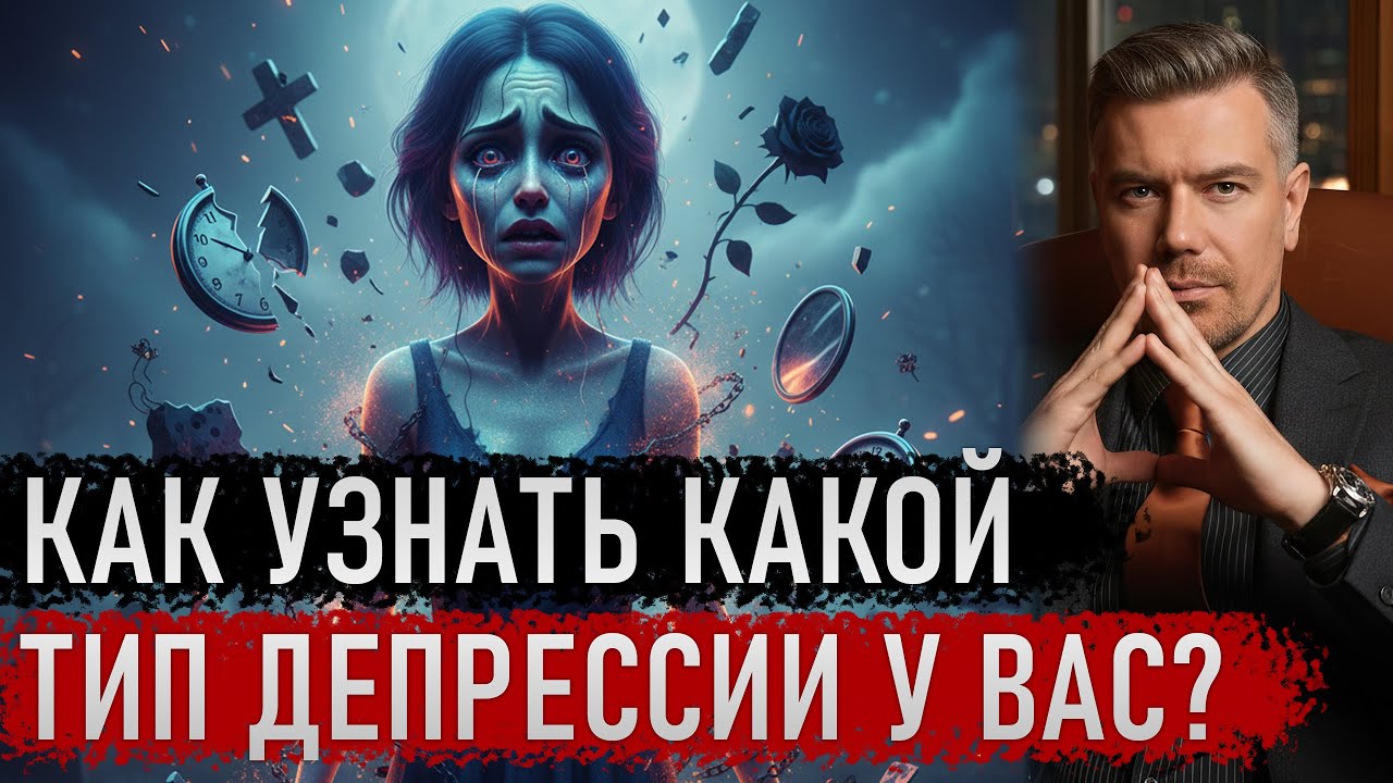 КАК УЗНАТЬ КАКОЙ ТИП ДЕПРЕССИИ У ВАС?
