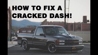 MUSCLE TRUCK DASH INSTALL !! + HOW TO FIX YOUR OLD DASH