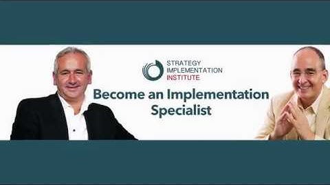 Launch of Strategy Implementation Institute