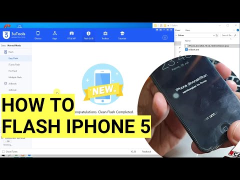 Cara flash iphone 5 dinonaktifkan kondisi tombol home rusak
