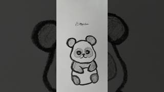 oso panda dibujito #parati #art #dibujos