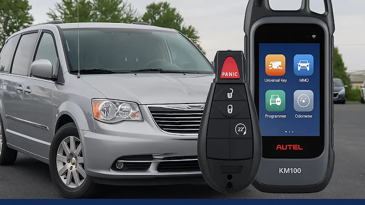 “How I Programmed a Dodge/Chrysler/Jeep Key/Fobik key in Minutes with the Autel KM100 🔥”