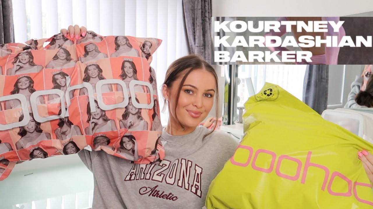 I Tried KOURTNEY KARDASHIAN BARKER'S BOOHOO Collection!