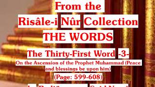 The Risale-i Nur Collection, THE WORDS, The Thirty-First Word -3- , Page: 599 - 608, Said Nursi