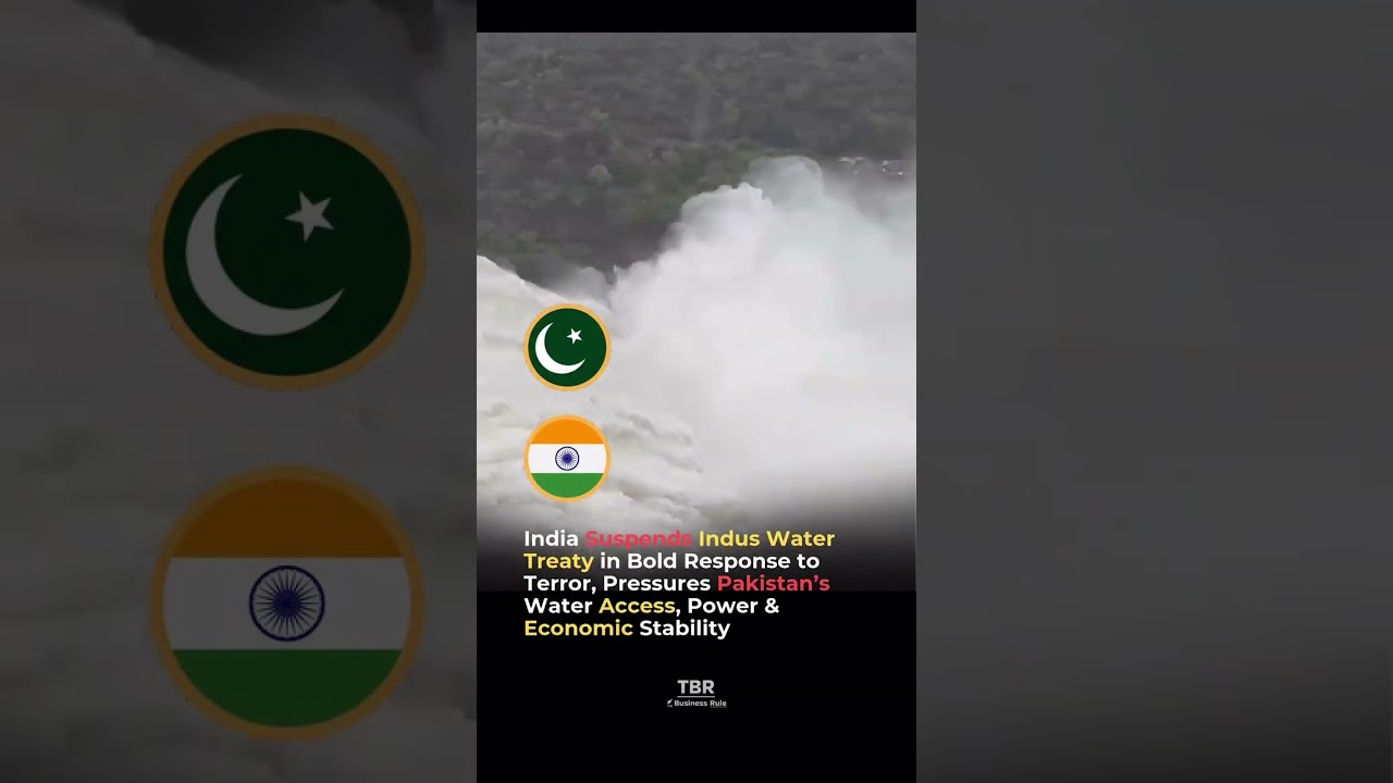 India suspension of Indus Water Treaty marks a major shift in strategy after the Pahalgam attack