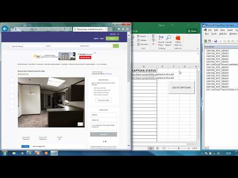 Invisible ReCaptcha Bypass using Excel VBA