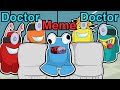 9 DOCTORS VS 1 TERMINATOR (among us mods)