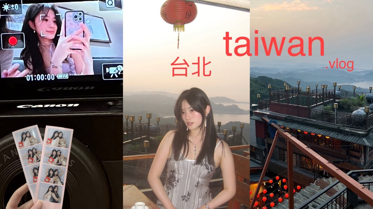 TAIWAN vlog ౨ৎ | day trip to jiufen, night market, cat cafe, lots of shopping! pt.1