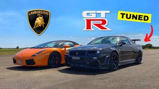 STILL RELEVANT? NISSAN GT-R v LAMBO GALLARDO 