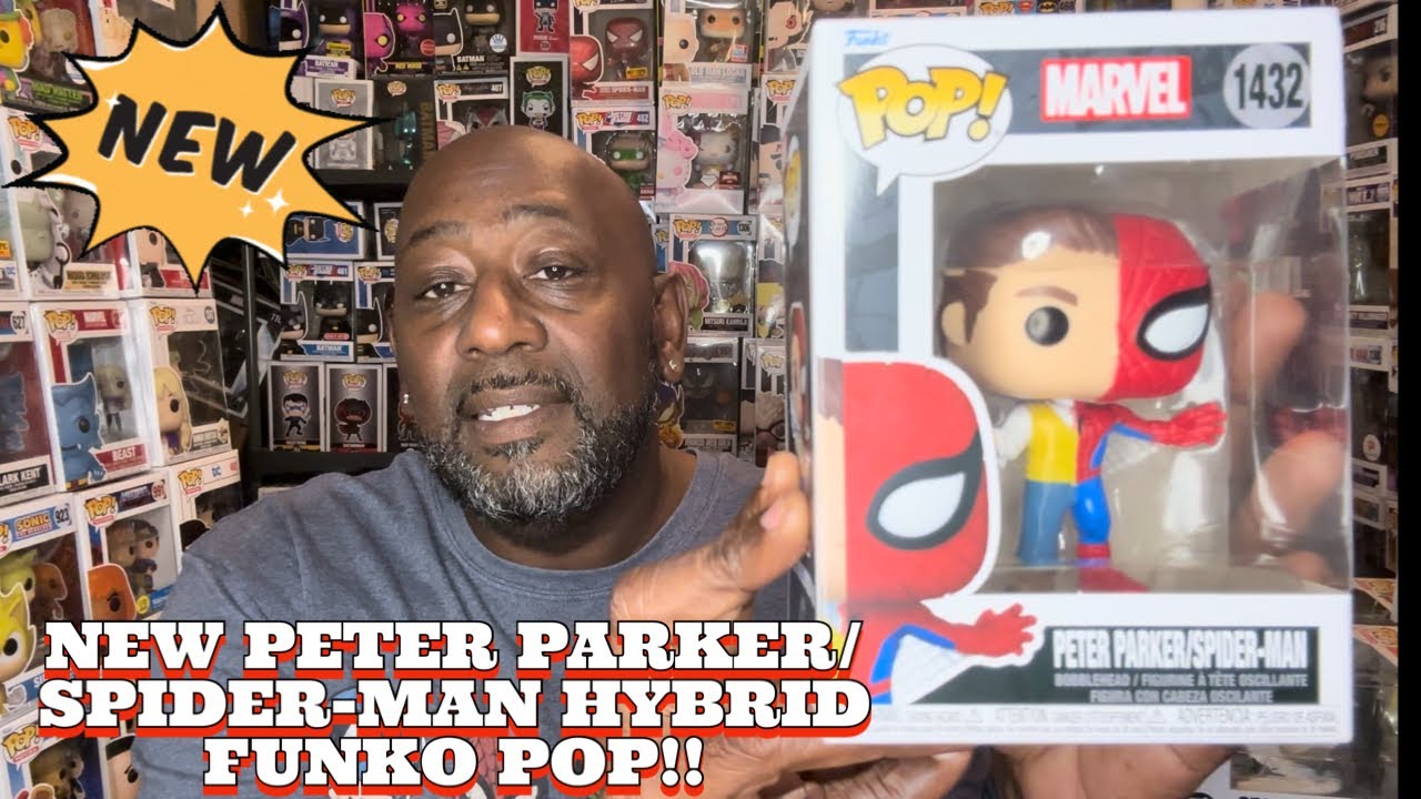 New Peter Parker & SpiderMan Hybrid Funko Pop Review - YouTube