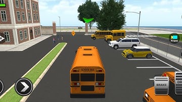 School Bus Driver 3D Simulator Android Gameplay #3