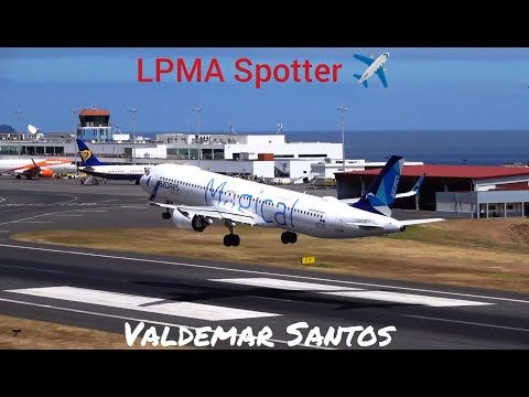 Madeira Airport Live Action LPMA Spotter ✈️ 28/07/2025