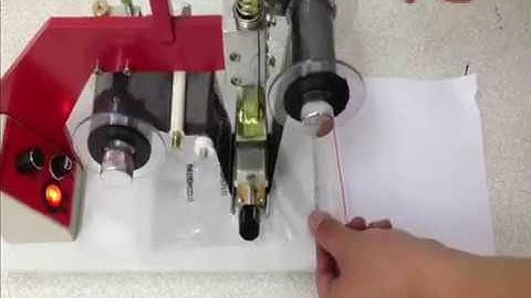 ZY-RM5-E leather batch number,Color Ribbon Hot Printing Machine,Heat ribbon printer,leather embossor