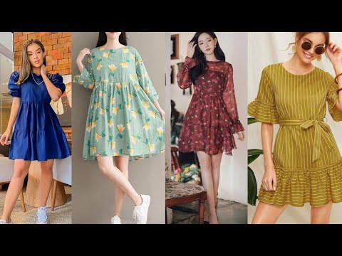 Top 40 summer casual short middi dress outfit | Casual short middies ...