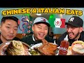 Chinese VS Italian Food In NEW YORK CITY! (ft. ELEGOO)