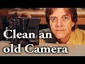 How to clean an old camera