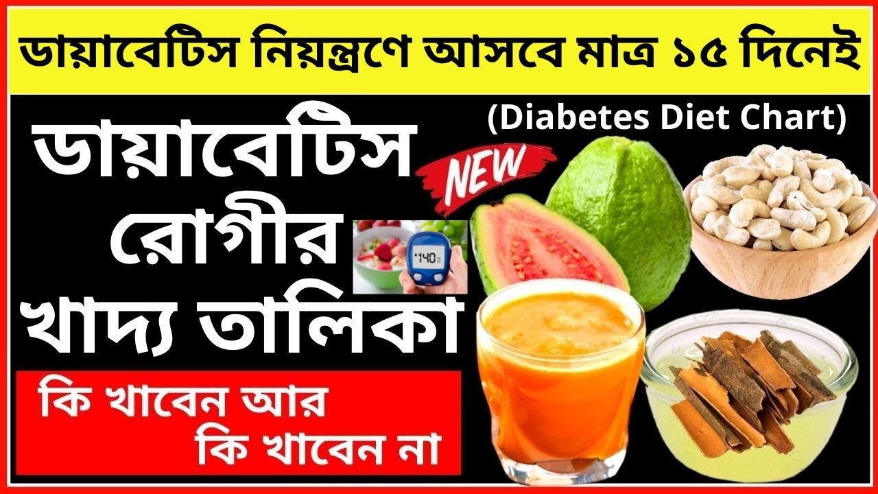  Diabetes Diet Chart In Bangla NEW 