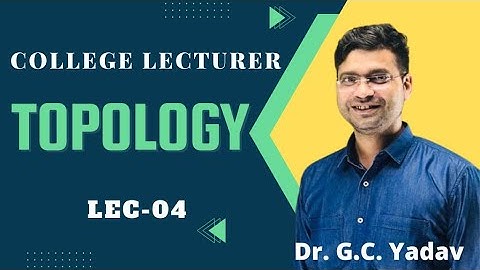 RPSC COLLEGE LECTURER MATHEMATICS ||TOPOLOGY LEC-04||GOPI SIR || GAMMA MATHS ACADEMY