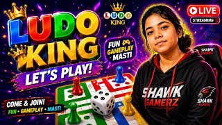 👉 SHAWK GAMERZ LIVE 🔴 Ludo King | Playing With Subscribers | #ludoking #gaming