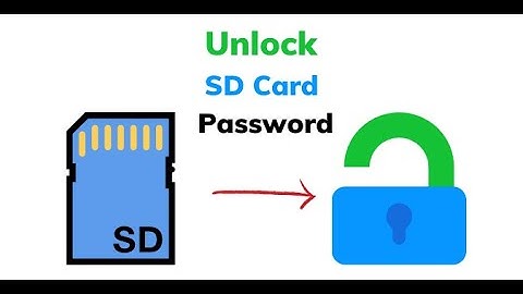 How To Unlock SD Card Password | Unlock Memory Card Password