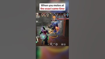 When you melee at the exact same time xdd