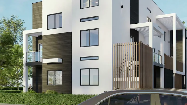 Modern Multifamily Apartment 3D Walkthrough | SketchUp + D5 Render | Full Exterior & Interior Tour