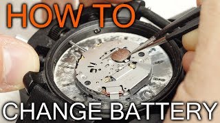 How to Replace Battery in Fossil Watch