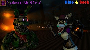 JON GOT SPOOKED! || Hide And Seek (Cyclone GMOD) [16] Halloween Edition