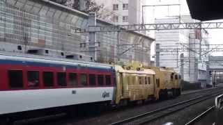 [코레일]전라선7379호 G-train전용견인기(+G-train발전차)견인 용산발 익산행 무궁화호 구로역 통과 全羅7379 G - train専用リトラクター牽引