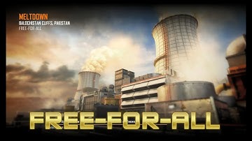 Call Of Duty Black Ops 2 - FFA versus Veteran Bots on Meltdown [Wii U]