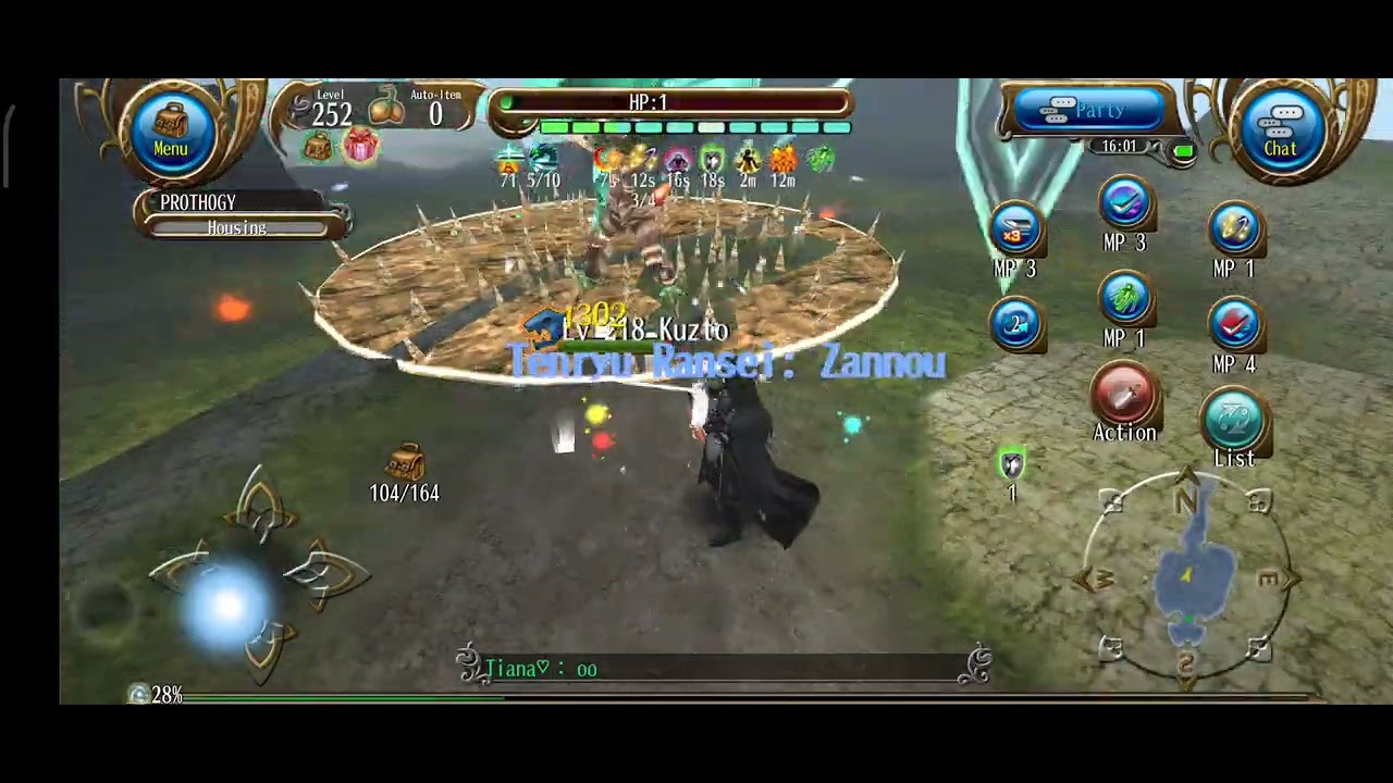 Toram Online Solo Kuzto(Ultimate) Katana + Show Equipments(1solo
