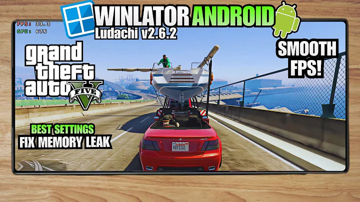 GTA V on Android | Winlator Bionic Ludashi v2.6.2 | Tested on Snapdragon 8 Gen 1 + Settings