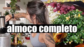 ALMOÇO COMPLETO DO DIA A DIA | BEM SIMPLES E BEM DELICIOSO | TNM Vegg