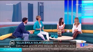 ELLA BAILA SOLA hablan de su nuevo disco en LA MAÑANA DE TVE