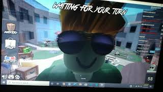 Roblox! I control it my sister controls the camera! screenshot 1