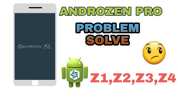[Andro zen pro] open problem solve kese repair kare😞😞