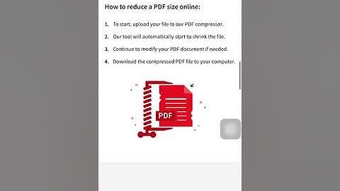 របៀបបង្រួម file pdf អោយមានទំហំតូចជាងមុន