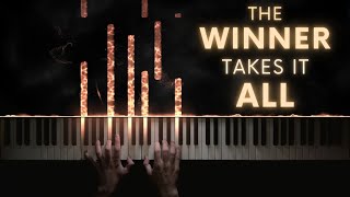 ABBA − The Winner Takes It All − Piano Cover + Sheet Music