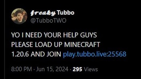 So, I Played On Tubbo