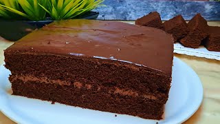 සුපර් සොෆ්ට් චොක්ලට් කේක්🎂chocolate cake recipe sinhala screenshot 5