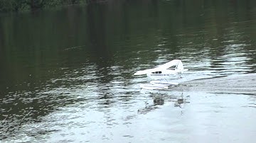 Hobby Zone Super Cub on Floats Flight Demo
