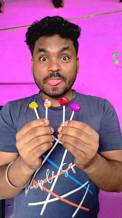rainbow colour lollipop flavour with delicious by technical fuchkul