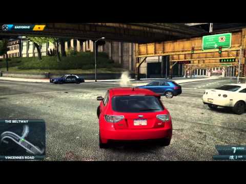 Need For Speed Most Wanted Sound Exhaust Subaru Impreza WRX STI