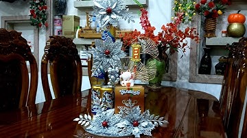 Tháp bánh nước ngọt trang trí ngày Tết - Khuong tran DIY crafts